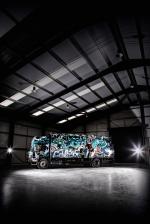 Volvo FL6 Turbo Zone Truck Art Car by Banksy 1988 года